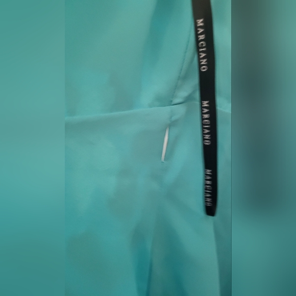 Marciano Los Angeles floral slit tie dress spaghetti strap wrap small - Picture 4 of 16